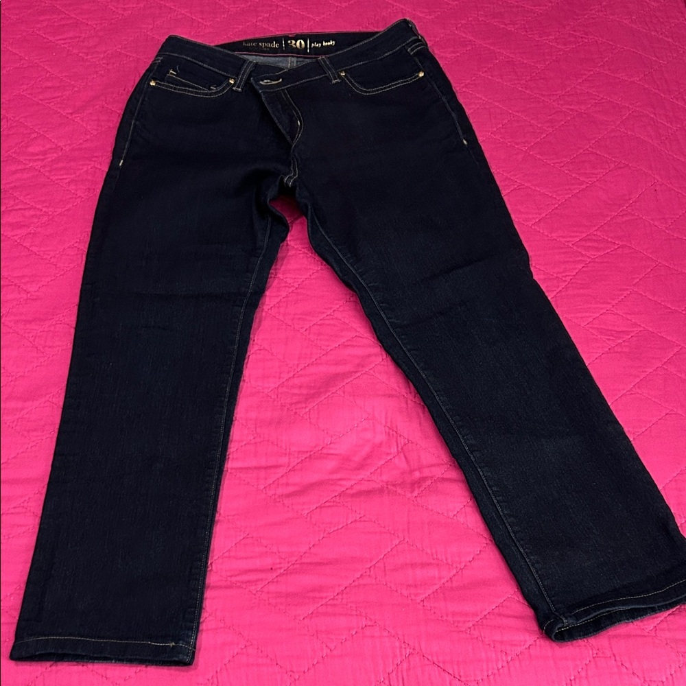 Kate Spade ♠️ Dark Blue Women's Jeans - Play Hooky Jeans